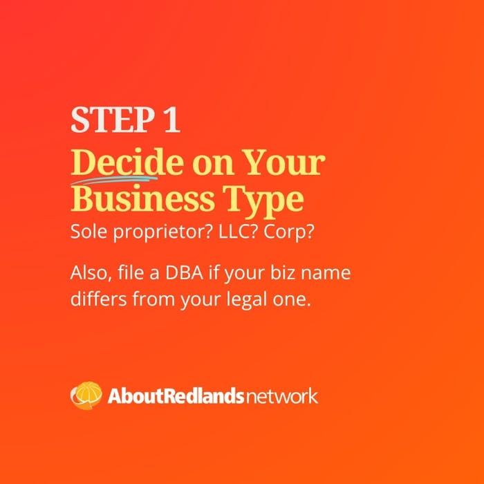How to Get a Business License in Redlands Step 1