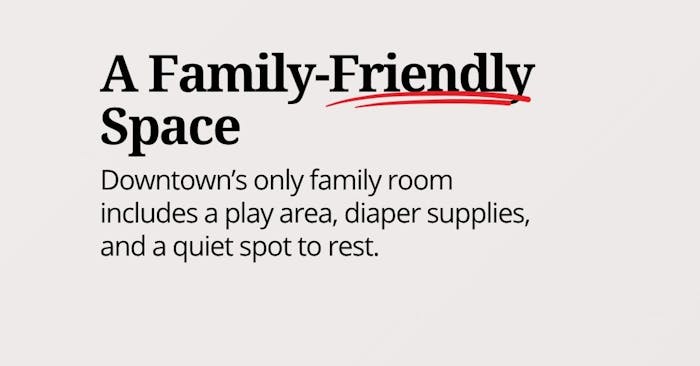 Family-Friendly Space