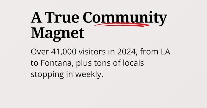 A True Community Magnet